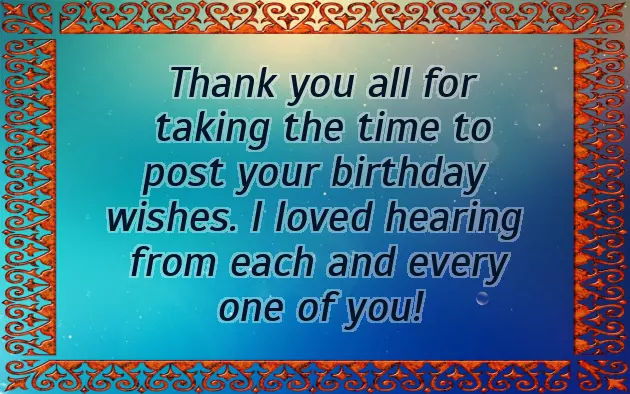 Greetings To You All