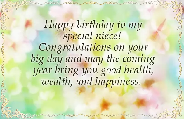 Christian Birthday Greetings To A Niece Christian Birthday Greetings To A Niece