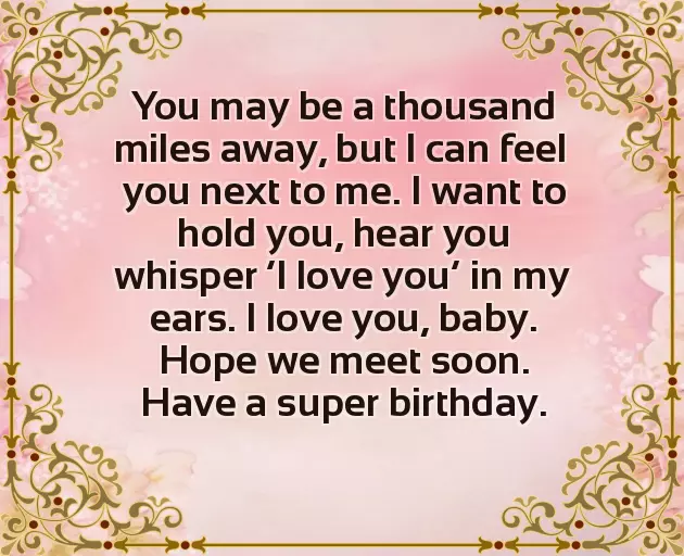 Long Birthday Letter For Boyfriend