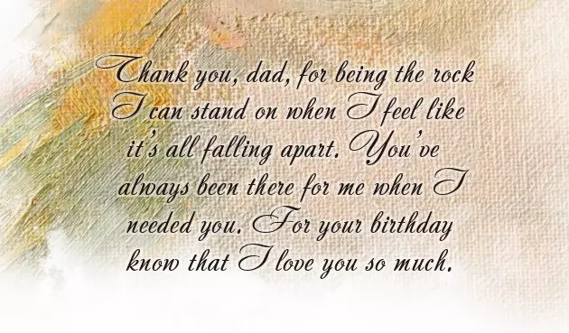 Fathers Birthday Wishes From Daughter