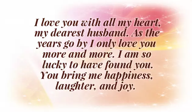 Weddings Anniversary Wishes To Husband