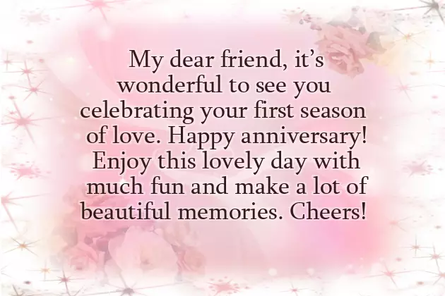 First Year Love Anniversary Wishes First Year Love Anniversary Wishes