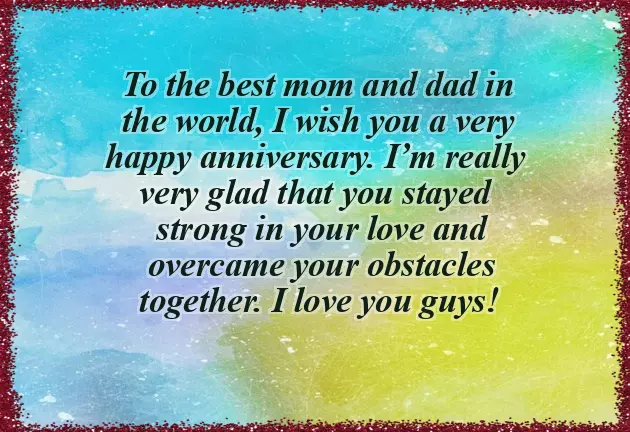 Mama Baba Anniversary Wishes