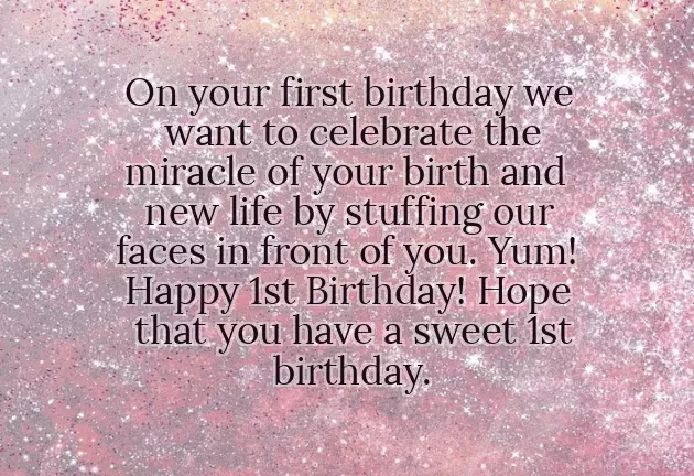 Happy Birthday Wishes For Girl Baby