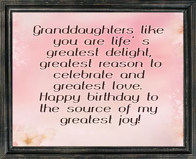 Happy Birthday Sayings For Granddaughter Happy Birthday Sayings For Granddaughter