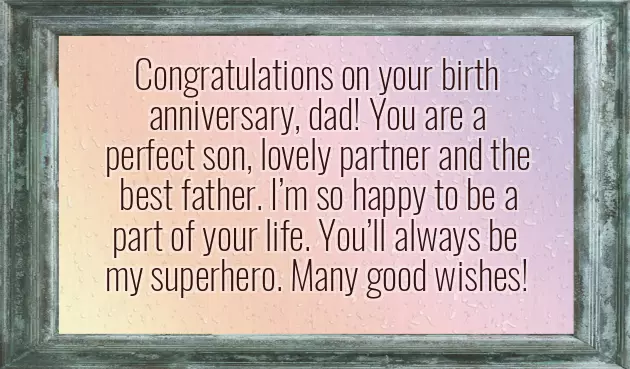 Birthday Wishes To Daddy Quotes