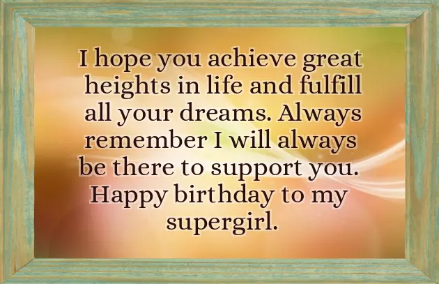 Happy Birthday To Lovely Daughter