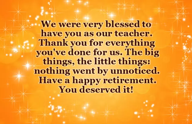 Farewell Poems For Teachers