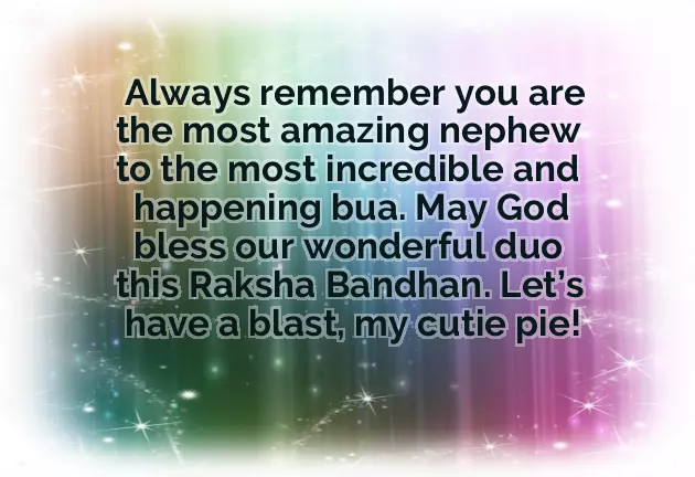 Happy Raksha Bandhan Little Brother