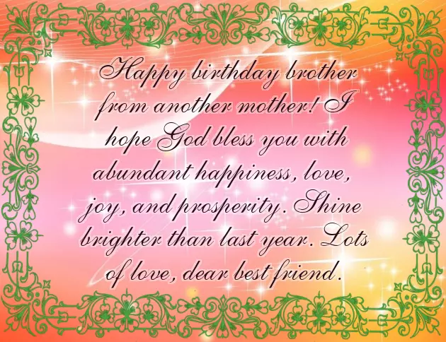 Birthday Wishes For My Male Best Friend