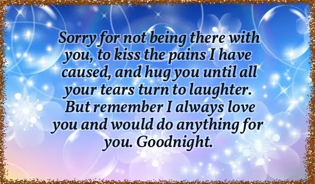 Good Night My Love I Miss You