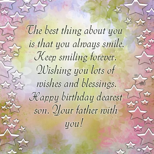 Happy Birthday To Our Son Quotes