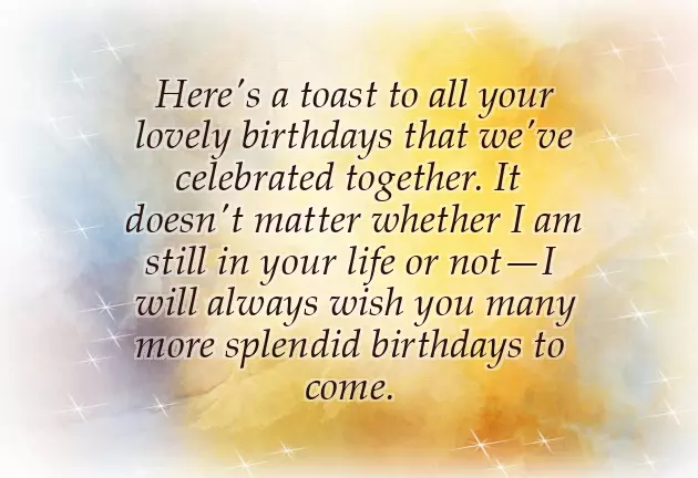 Birthday Wishes For An Ex Girlfriend Birthday Wishes For An Ex Girlfriend