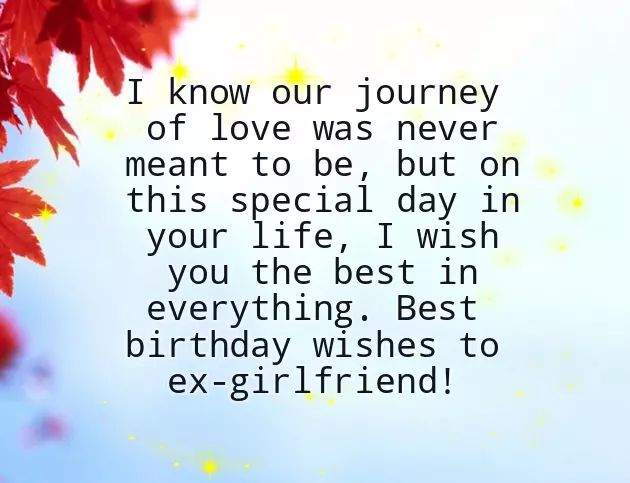 Birthday Text To Ex Birthday Text To Ex