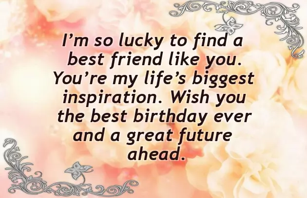 Best Words For Best Friend Birthday