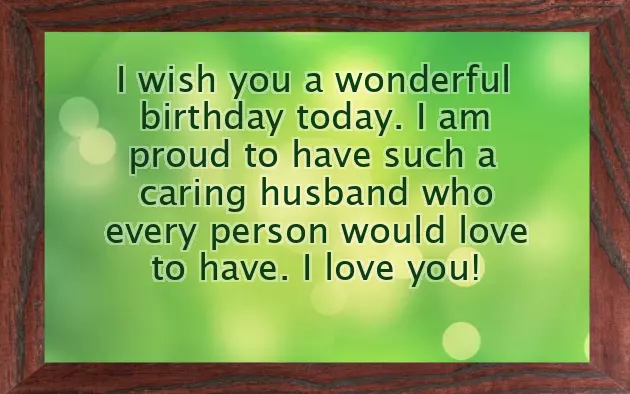 Sweet Birthday Greetings For Husband