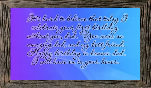 Birthday Wishes For Father After His Death Birthday Wishes For Father After His Death