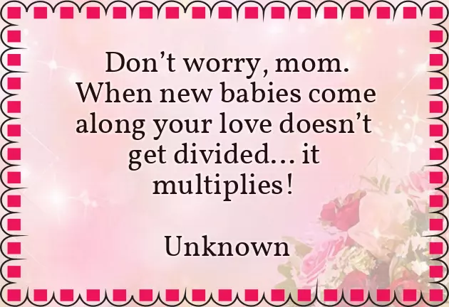 Congratulations On Your Second Child