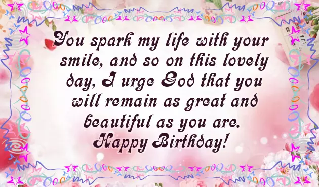 Happy Birthday Wishes For Girlfriend