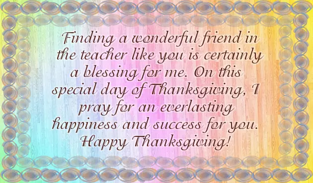Thanksgiving Wishes To Colleagues