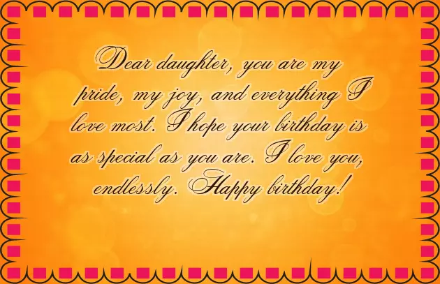 Sample Birthday Greetings To A Daughter Sample Birthday Greetings To A Daughter