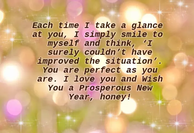 Husband New Year Wishes