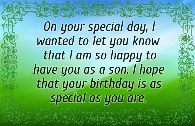 Birthday Quotes For Son 1St Birthday