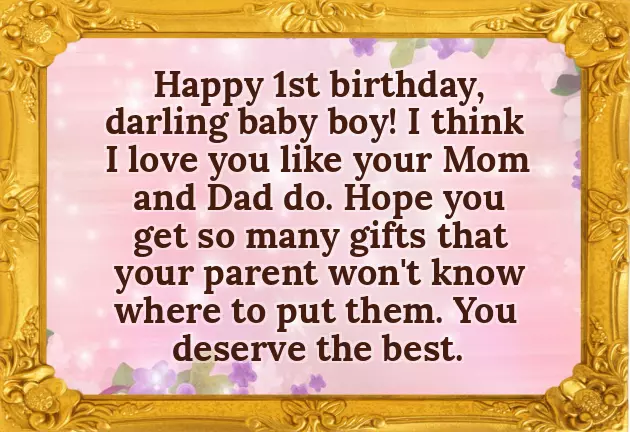 Birthday Wishes For Friend Baby