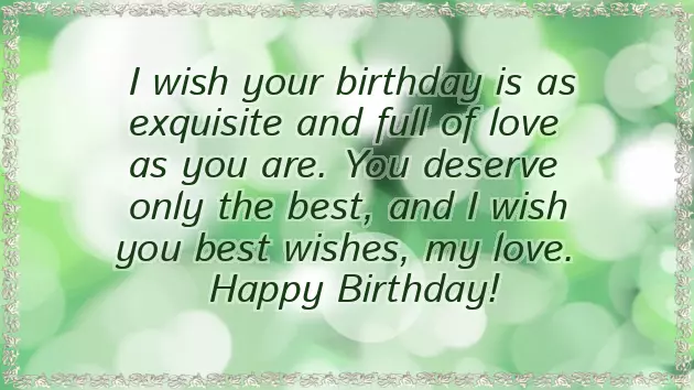 A Birthday Wish To A Girlfriend A Birthday Wish To A Girlfriend