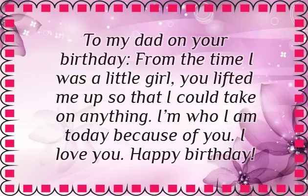 Happy Birthday To Little Daughter