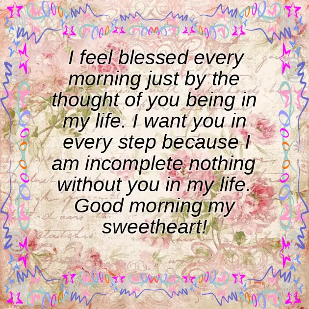 Heartfelt Good Morning Messages For Her