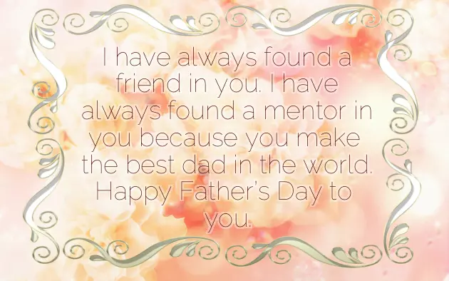 Fathers Day Wishes For Dad From Daughter
