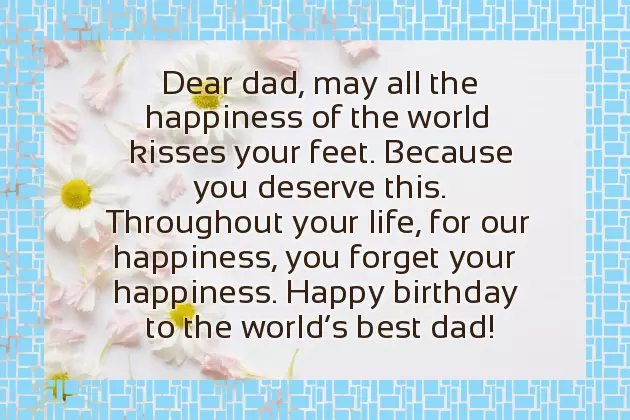 Birthday Quotes For My Daddy