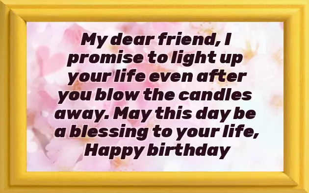 Guy Best Friend Birthday Wishes