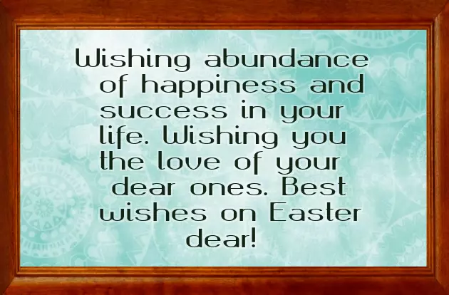 Special Easter Greetings