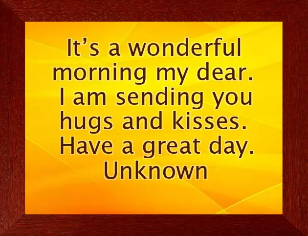 Good Morning Saturday Love