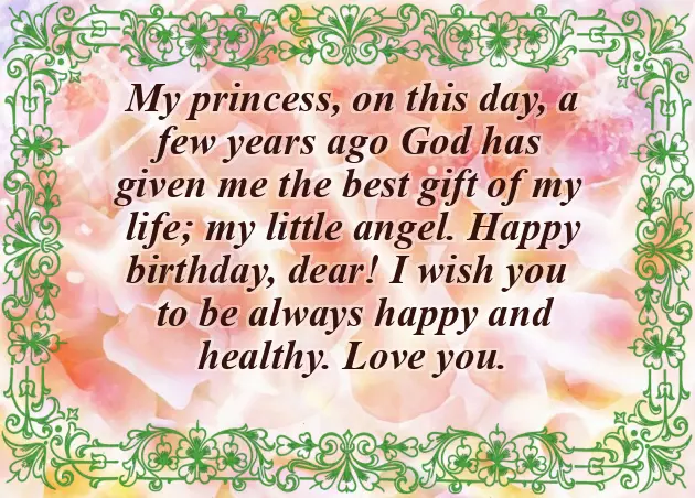 Daughter 8Th Birthday Wishes Daughter 8Th Birthday Wishes