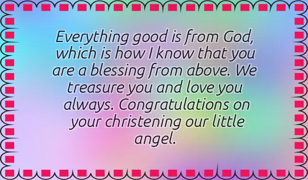 Baptism Wishes From Grandparents