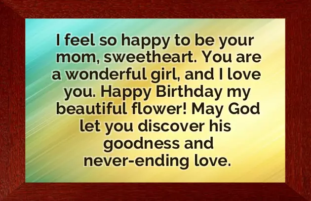 Birthday Wishes For 6 Year Old Baby Girl