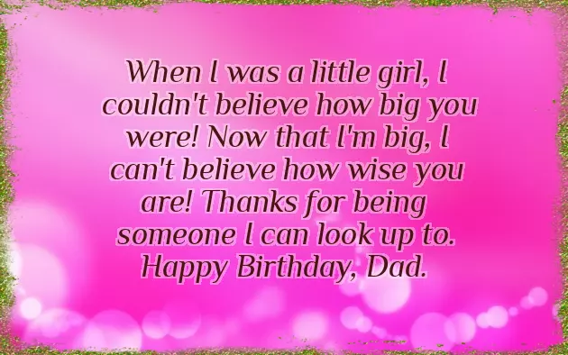 Happy Birthday To Little Daughter