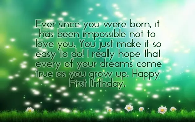 1St Birthday Niece Quotes