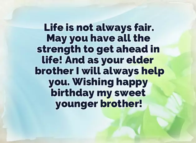 Birthday Wishes For My Baby Brother Birthday Wishes For My Baby Brother