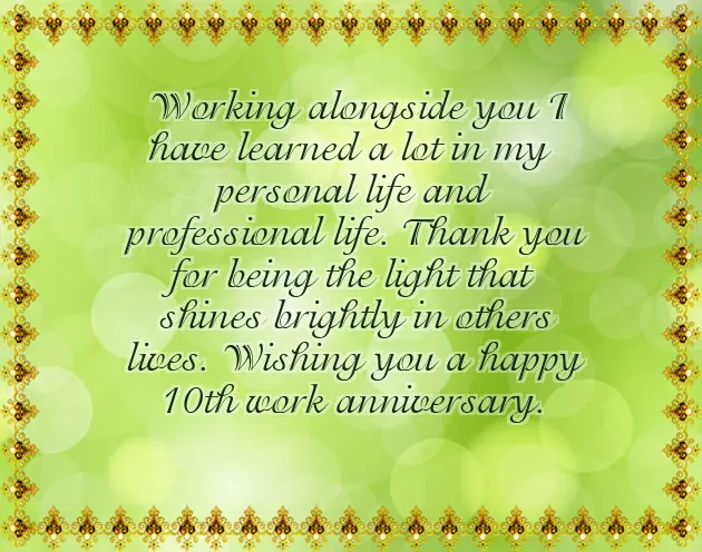 Congratulating Someone On Work Anniversary Congratulating Someone On Work Anniversary