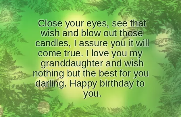 Best Wishes For Granddaughter Best Wishes For Granddaughter