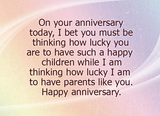 43Rd Wedding Anniversary Wishes For Parents