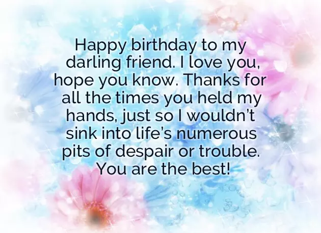 Happy Birthday My Beloved Friend