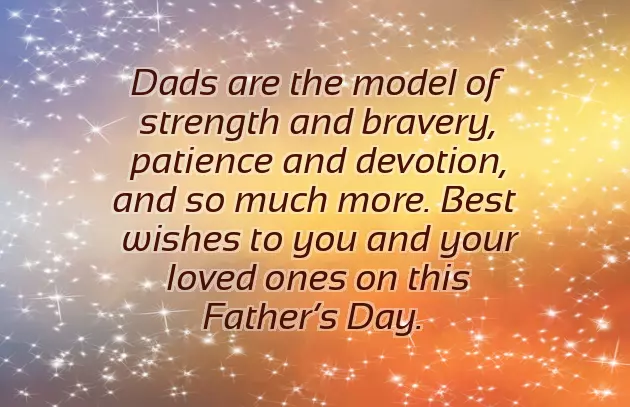 Happy Fathers Day Message From Business