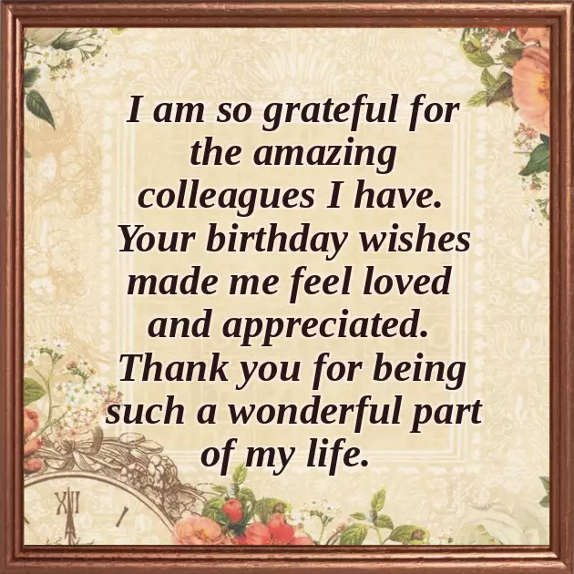 Message Of Thank You For Birthday Wishes Message Of Thank You For Birthday Wishes