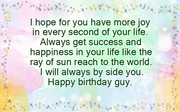 Happy Birthday My Guy Happy Birthday My Guy