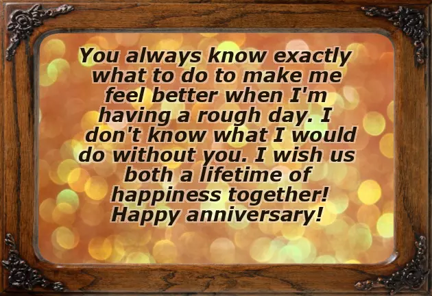 Happy Anniversary To Us Wishes